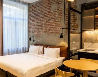 Апарт-отели Gruner Lviv Boutique hotel Львов Стандартный двухместный номер с 1 кроватью-8