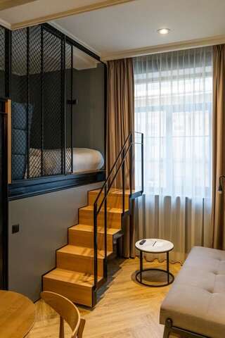 Апарт-отели Gruner Lviv Boutique hotel Львов Стандартный двухместный номер с 1 кроватью-18